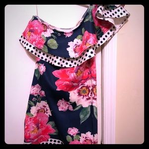 Flying Tomato Summer off the shoulder dress